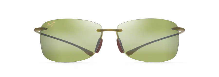 Maui Jim Akau HT442 15M Matte Olive Maui HT Polarised Lenses