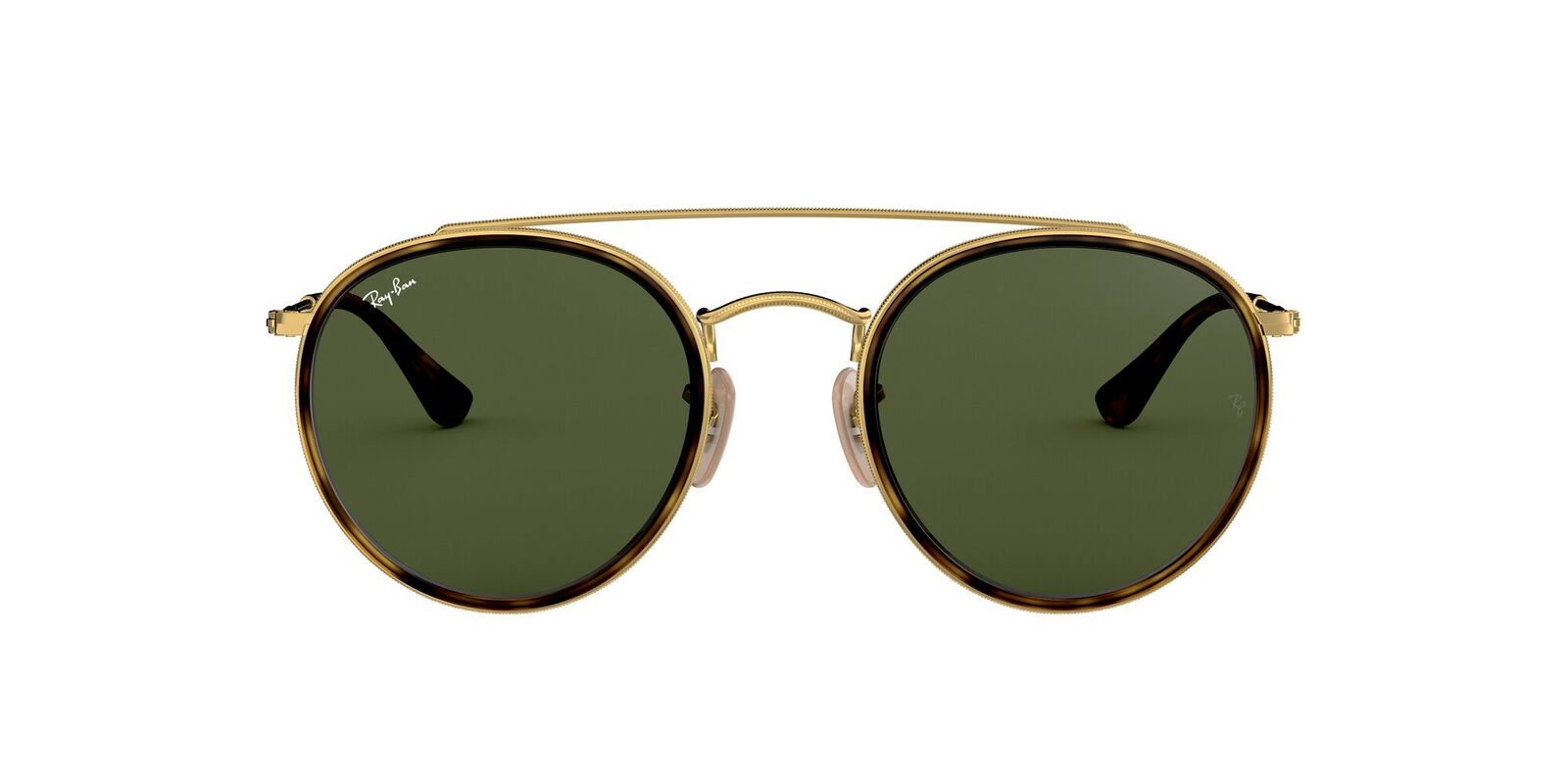 Ray-Ban RB3647N 001-51 Gold / Green Lenses