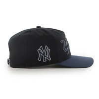 47 Brand New York Yankees Black Crosstown Basic Two Tone 47 HITCH