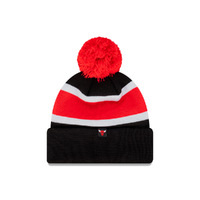 New Era Chicago Bulls Beanie Black/Red OSFM