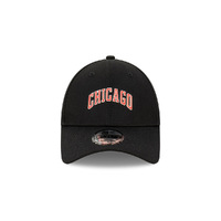 New Era Chicago Bulls 9Forty Wordmark Black/Red OSFM