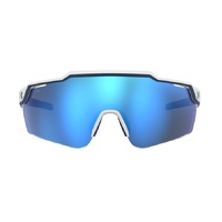 Under Armour UA Levelup WWK W1 99 Matte White Blue / Blue Mirror Lenses