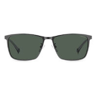 Polaroid PLD 2159/G/S/X R80 UC 58 Matte Dark Ruthenium / Green Polarised Lenses