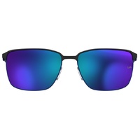 Under Armour UA Retained/G 0VK T5 61 Matte Black Blue / Green Mirror Lenses