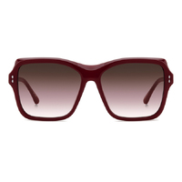 Isabel Marant IM 0193/S LHF UQ 58 Burgundy / Burgundy Gradient Pink Lenses