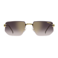 Carrera 1070/S I46 YK 60 Matte Black Gold / Burgundy Gradient Gold Mirror Lenses