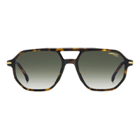 Carrera 341/S 2IK 9K 54 Havana Gold / Green Mirror Lenses