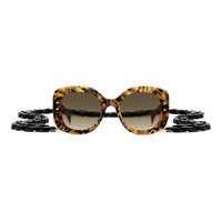 Carolina Herrera HER 0254/S 086 HA 53 Havana / Brown Gradient Lenses