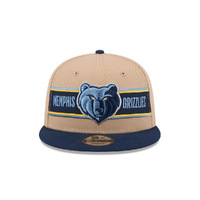 New Era Memphis Grizzlies 9Fifty Draft 2024 Camel Khaki OSFM