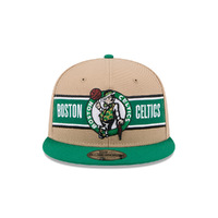 New Era Boston Celtics 9Fifty Draft 2024 Camel Khaki OSFM