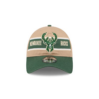 New Era Milwaukee Bucks 9Twenty Draft 2024 Camel Khaki OSFM