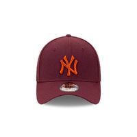 New Era New York Yankees 39Thirty Blood Orange Maroon L/XL