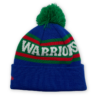 New Era New Zealand Warriors Beanie Spellout Blue OSFM