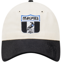 New Era Collingwood Magpies 9Twenty Retro 2-Tone Cord Beige/Black OSFM