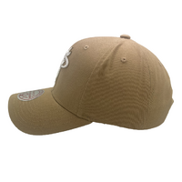 Mitchell & Ness Miami Heat Pro Crown Seasonal Spring Khaki OSFM