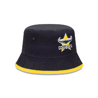 New Era North Queensland Cowboys Bucket OTC Trim Navy L/XL