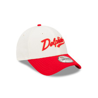 New Era The Dolphins 9Forty Two Tone Script Beige OSFM