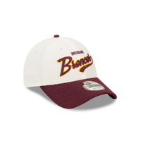 New Era Brisbane Broncos 9Forty Two Tone Script Beige OSFM