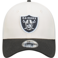 New Era Las Vegas Raiders 39Thirty 2-Tone Chrome White/Black L/XL