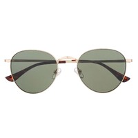 O'Neill ONS 9013 2.0 001P Satin Gold / Solid Green Polarised Lenses