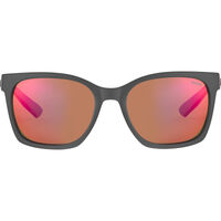 Bolle Ada 12492 Matte Black / Brown Fire Red Mirror Polarised Lenses