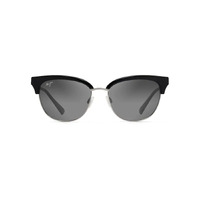 Maui Jim Lokelani GS825-02 Black with Silver / Neutral Grey Polarised Lenses