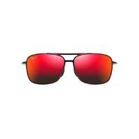 Maui Jim Kaupo Gap RM437-04T Red Black Tortoise / Hawaii Lava Polarised Lenses