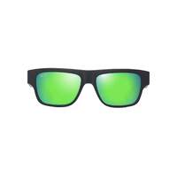 Maui Jim Kokua GM638-02 Matte Black w Gradient Effect / MauiGreen Polarised Lenses