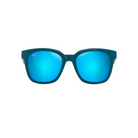 Maui Jim Honua Asian Fit B653-03 Matte Petrol Blue / Blue Hawaii Polarised Lenses