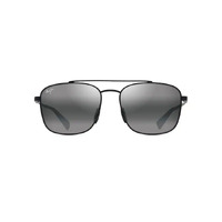 Maui Jim Piwai Asian Fit 645-02 Matte Black w Grey / Neutral Grey Polarised Lenses