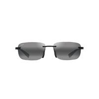 Maui Jim Lanakila 624-02 Matte Black w Grey / Neutral Grey Polarised Lenses