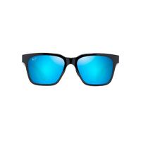 Maui Jim Punikai B631-02 Shiny Black / Blue Hawaii Polarised Lenses