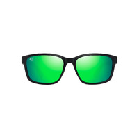 Maui Jim Lehiwa Asian Fit GM648-02 Matte Black / MauiGreen Polarised Lenses