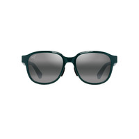 Maui Jim Noa Asian Fit 649-15 Shiny Dark Green / Neutral Grey Polarised Lenses