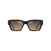 Maui Jim Kenui HS642-10 Shiny Dark Havana w Transparent Yellow / HCL Bronze Polarised Lenses