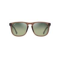 Maui Jim Kupaa HTS641-01 Shiny Transparent Light Brown / Maui HT Polarised Lenses