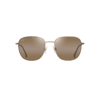 Maui Jim Olali Asian Fit H657-16A Shiny Light Gold w Greyish-Green / HCL Bronze Polarised Lenses