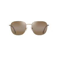 Maui Jim ‘Olali Asian Fit H657-16A Shiny Light Gold w Greyish-Green / HCL Bronze Polarised Lenses