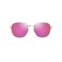 Maui Jim Olali Asian Fit P657-16B Shiny Light Gold w Violet & Pink / Maui Sunrise Polarised Lenses