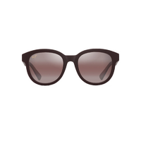 Maui Jim Ihupani Asian Fit R658-04 Matte Burgundy / Maui Rose Polarised Lenses