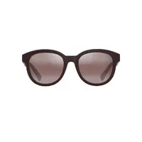 Maui Jim Ihupani Asian Fit R658-04 Matte Burgundy / Maui Rose Polarised Lenses