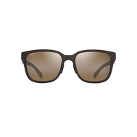 Maui Jim Paulele Asian Fit H660-01 Matte Brown / HCL Bronze Polarised Lenses