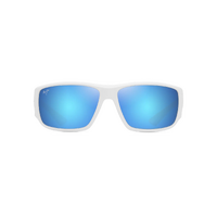 Maui Jim Keha Asian Fit B664-05 Matte White / Blue Hawaii Polarised Lenses