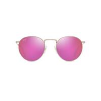 Maui Jim Pukaua P667-16B Shiny Light Gold w Pink & Yellow / Maui Sunrise Polarised Lenses