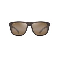 Maui Jim Puakea H670-01 Matte Brown / HCL Bronze Polarised Lenses