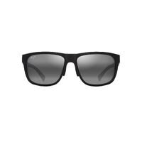 Maui Jim Puakea 670-02 Matte Black / Neutral Grey Polarised Lenses