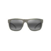 Maui Jim Puakea 670-15 Matte Greyish-Green / Neutral Grey Polarised Lenses