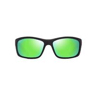 Maui Jim Kanaio Coast GM766-02 Matte Black w Green / MauiGreen Polarised Lenses