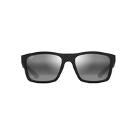 Maui Jim The Flats 897-02A Matte Black w Grey / Neutral Grey Polarised Lenses