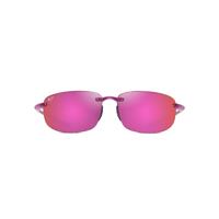 Maui Jim Ho'okipa P407-09 Shiny Transparent Cyclamen Pink / Maui Sunrise Polarised Lenses